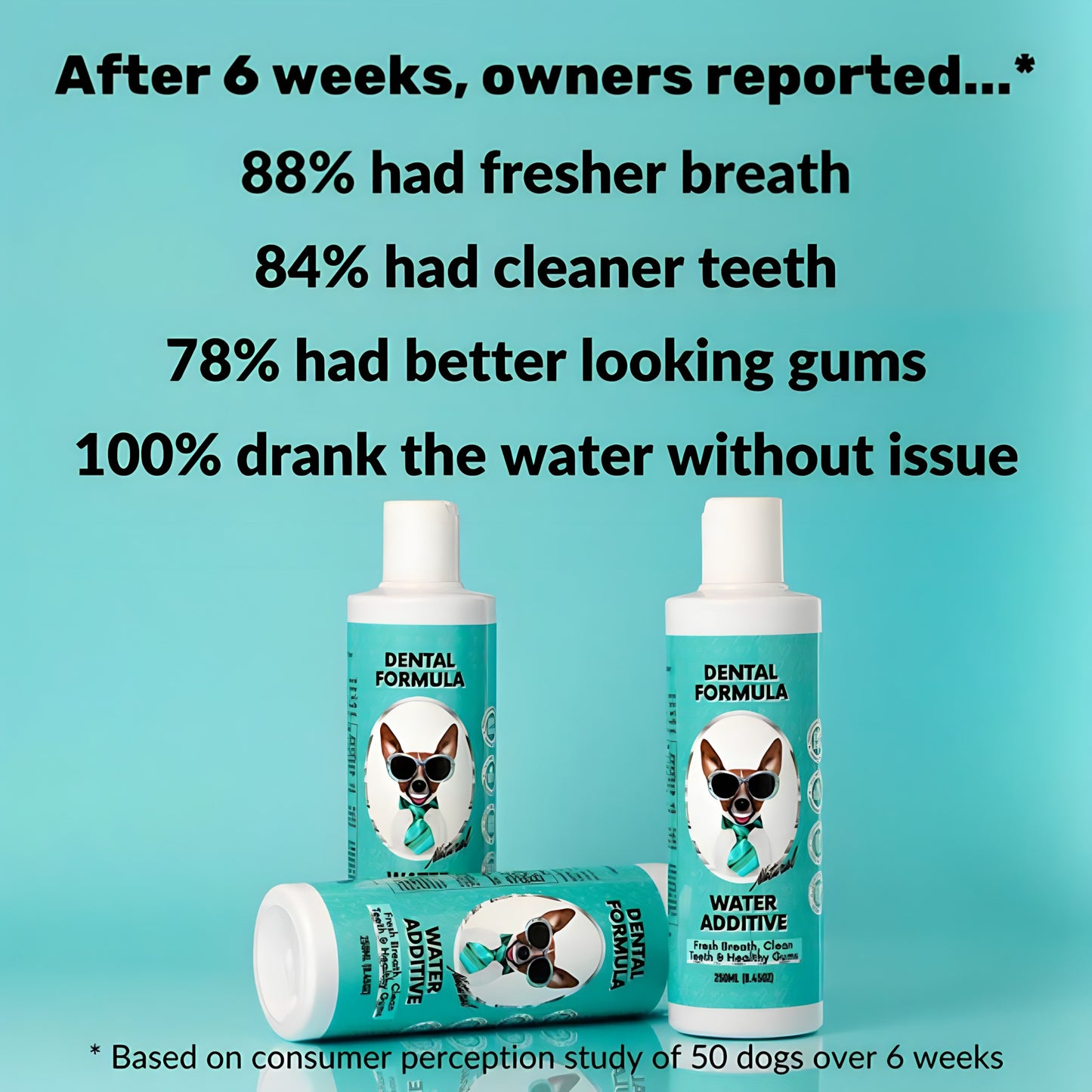 Dental water — daily oral support, no brushing needed